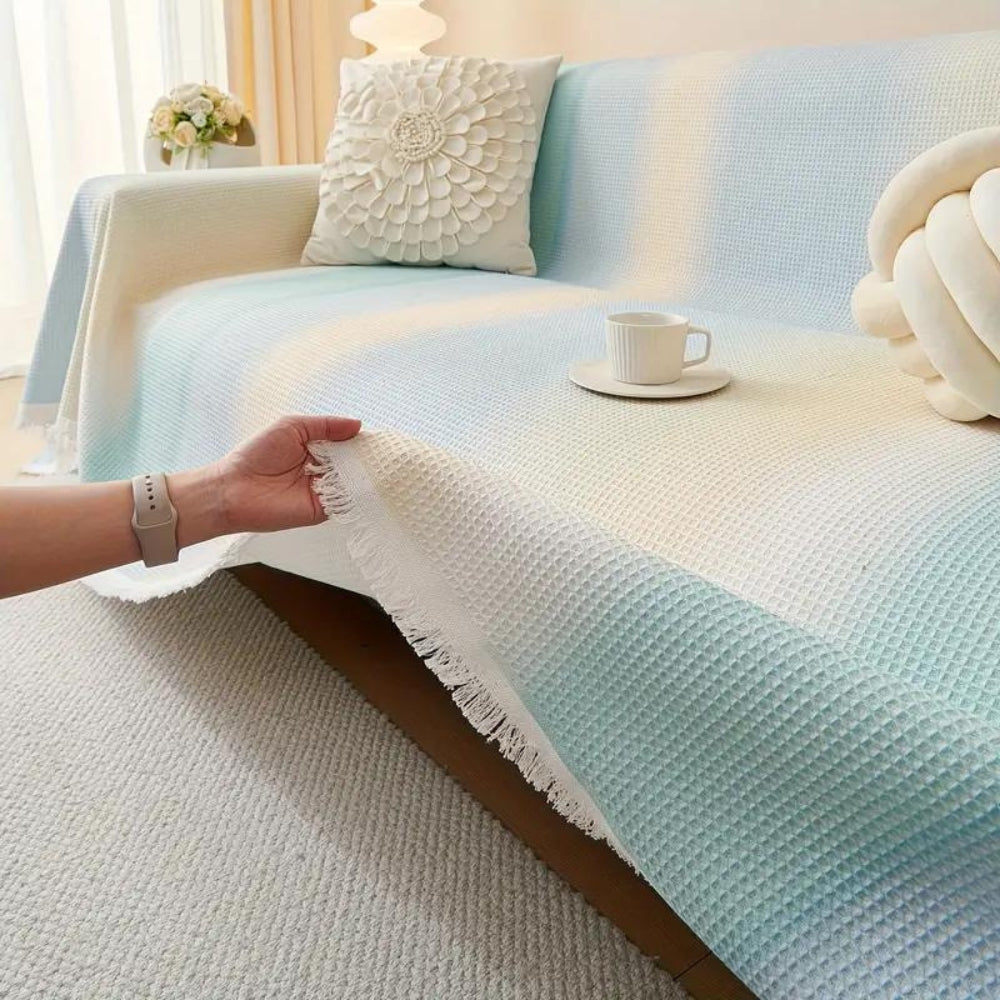 Rainbow Cooling Couch Cover