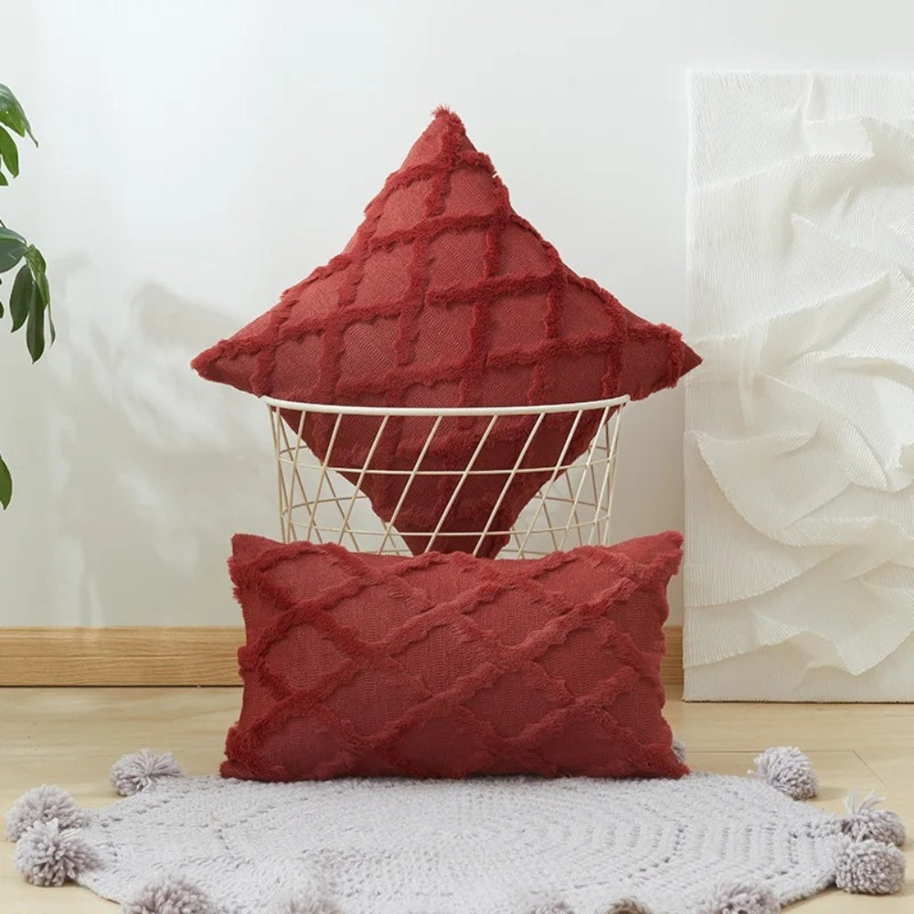 Lunel Velvet Boho Style Pillow Cushion Cover