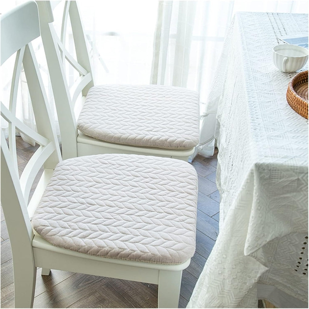 Quilted Japanese-Inspired Seat Cushion