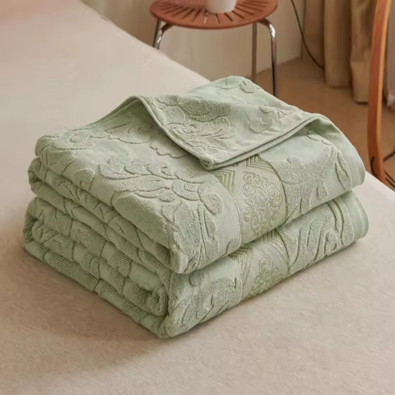 Velour Blossom Dream Throw Blanket