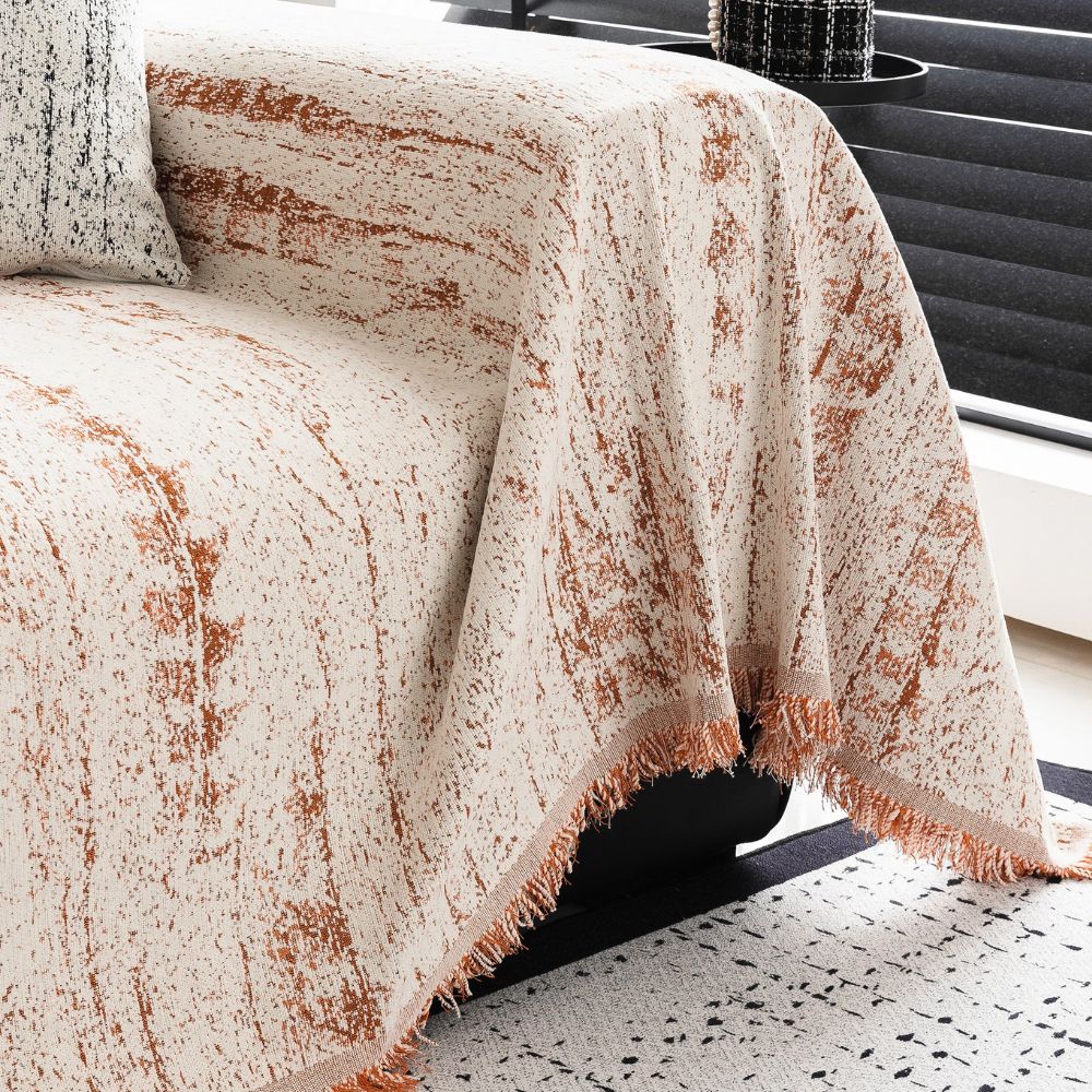 Almond Crest Couch Cover