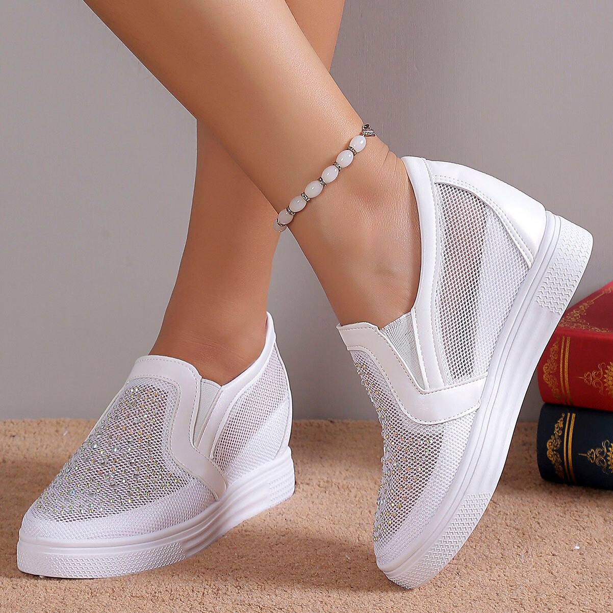 Sophie | Women's Modern Sparkle Sneakers