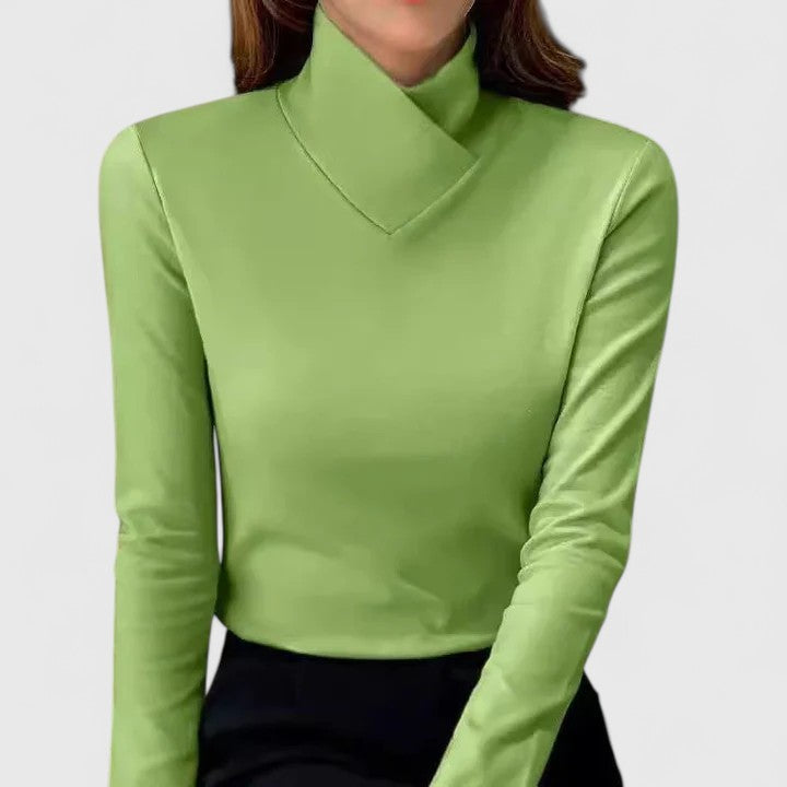 Yara | Women's Elegant Turtleneck Top